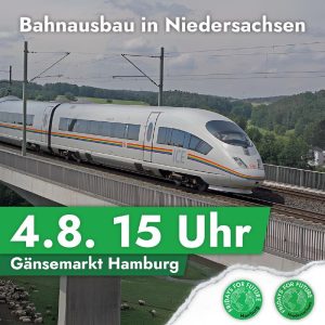 Bahnausbau in Niedersachsen