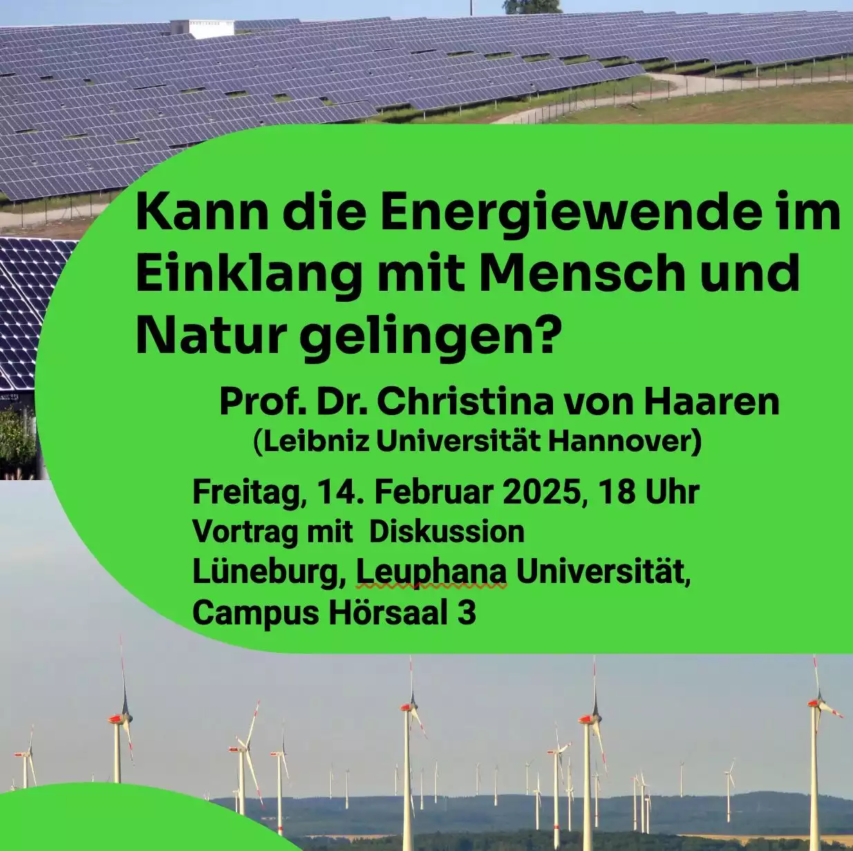 Kann die Energiewende im Einklang mit Mensch und Natur gelingen?